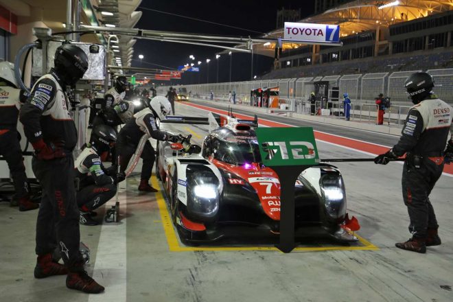 7号車トヨタTS050ハイブリッド