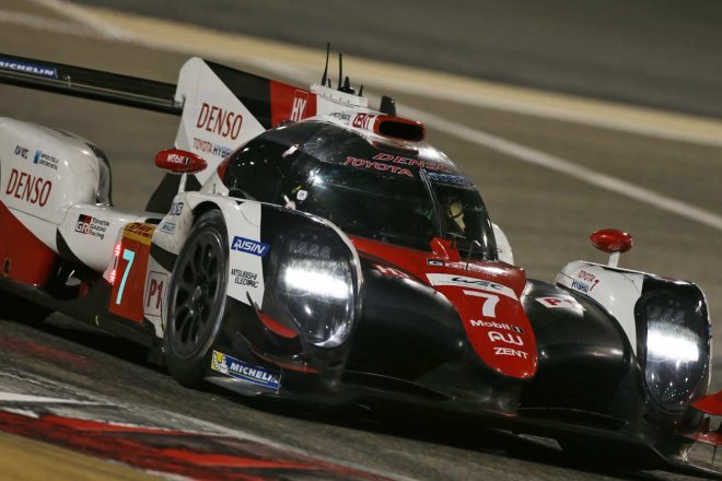 2番手グリッドから決勝を迎える7号車トヨタTS050ハイブリッド