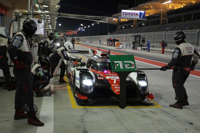 7号車トヨタTS050ハイブリッド