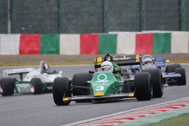 『LEGEND of Formula1 デモンストレーションレース』の様子