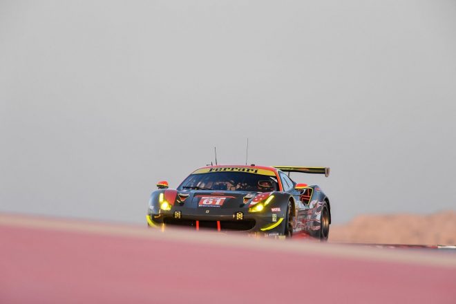 クリアウォーター・レーシングの61号車フェラーリ488 GTE