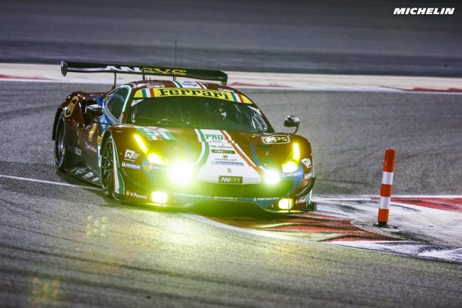 LM-GTEプロクラスドライバーズ、チーム、マニュファクチャラーズの三冠を達成したAFコルセの51号車フェラーリ488 GT3