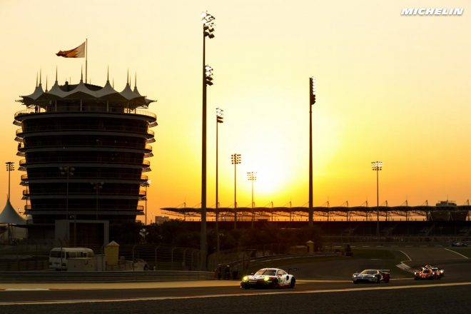 日没直前にスタートが切られたWEC第9戦バーレーン
