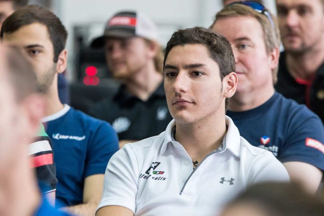 V8 3.5シリーズランキング3位となり、AFコルセのフェラーリ488 GTEをドライブしたアルフォンソ・セリスJr.