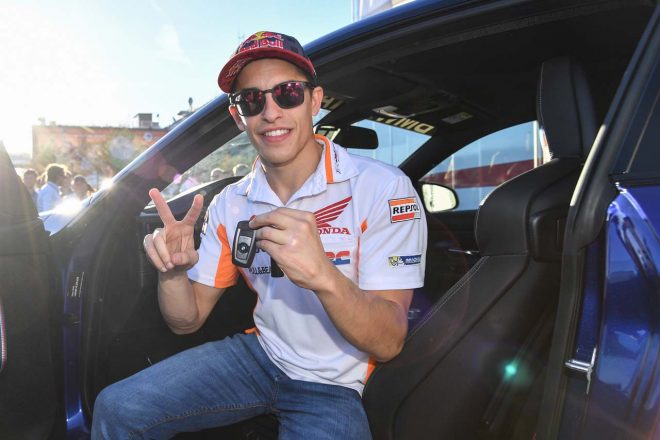 5年連続でBMW・M・アワードに輝いたマルク・マルケス／レプソル・ホンダ・チーム