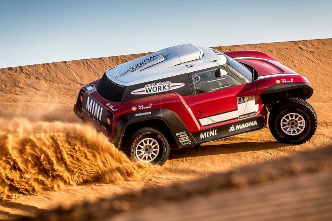 X-raidが開発したバギータイプの『ミニ・ジョン・クーパー・ワークス・バギー』