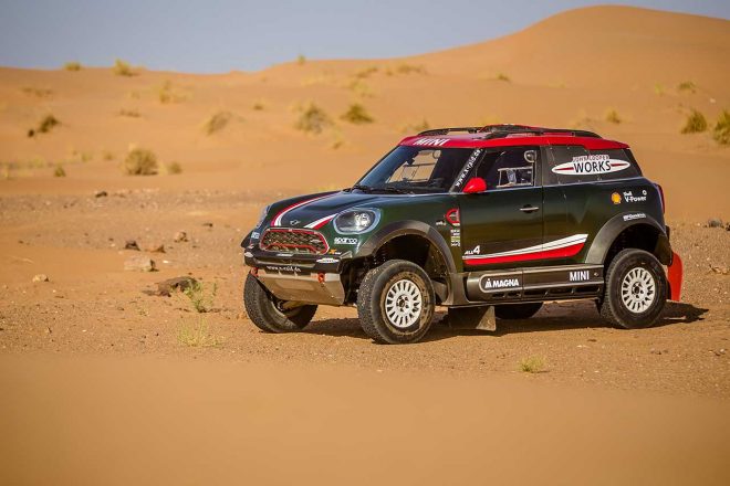 従来同様の4WDを採用した『ミニ・ジョン・クーパー・ワークス・ラリー』