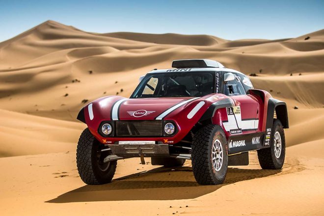 X-raidが開発したバギータイプの『ミニ・ジョン・クーパー・ワークス・バギー』