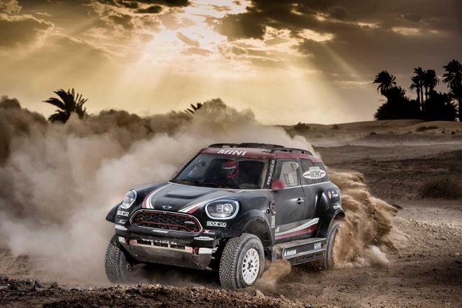 従来同様の4WDを採用した『ミニ・ジョン・クーパー・ワークス・ラリー』