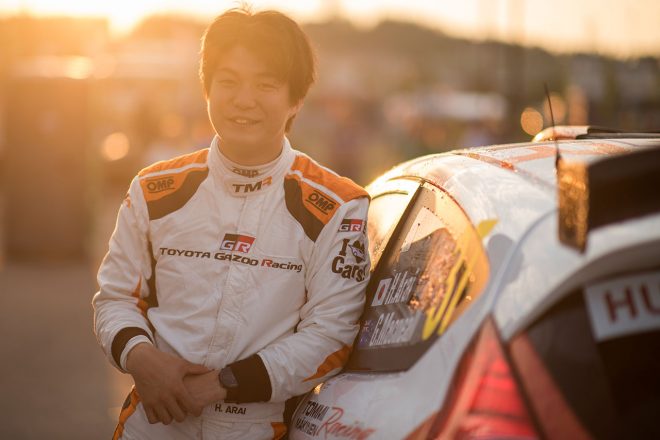 2018年もトミ・マキネン・レーシングのもとで”武者修行”に臨む新井大輝