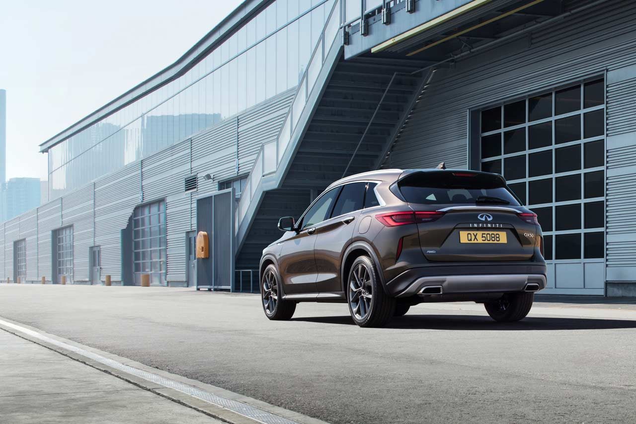 インフィニティqx50 エクステリア 世界初の可変圧縮比エンジン搭載 ニッサン 新型suv インフィニティqx50 を発表の画像 写真 6 Autosport Web インフィニティqx50 エクステリア 世界初の可変圧縮比エンジン搭載 ニッサン 新型suv インフィニティqx50 を発表の画像 写真 6 Autosport Web