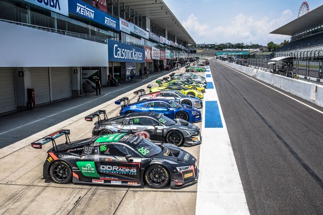 開催初年度ながら、2017年のブランパンGTアジアには多くのエントラントが参戦した