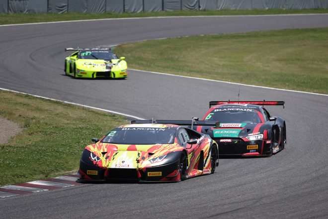 鈴鹿サーキットで行われたブランパンGTシリーズ・アジアの様子