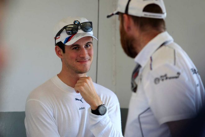 BMWチームRLLのジョン・エドワーズ