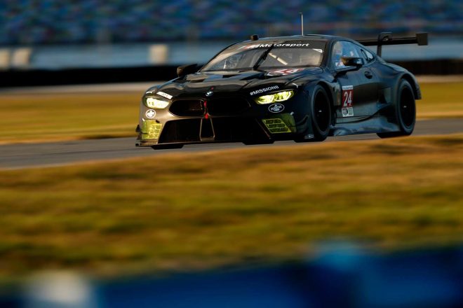 開発中のBMW M8 GTE