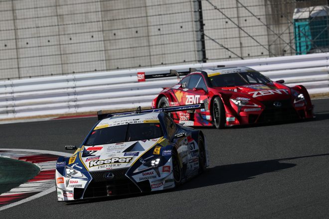 スーパーGTを戦うレクサス陣営のレクサスLC500