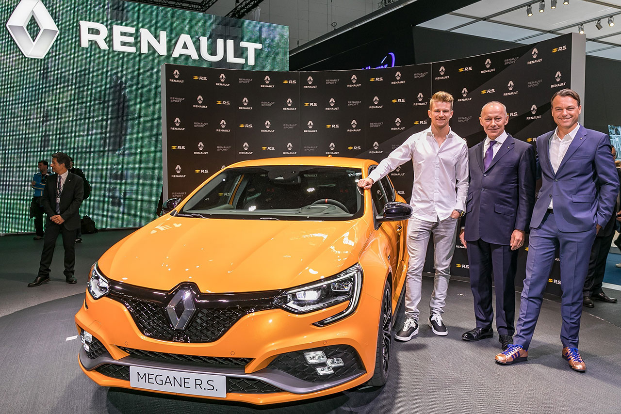 フランクフルトショーでお披露目された新型ルノー・メガーヌR.S