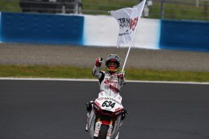 2017年のJ-GP2チャンピオンに輝いた水野涼