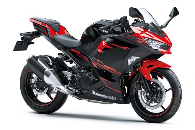 ニンジャ250／パッションレッド×メタリックフラットスパークブラック