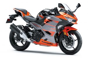 ニンジャ400/キャンディバーントオレンジ×メタリックマグネティックグレー