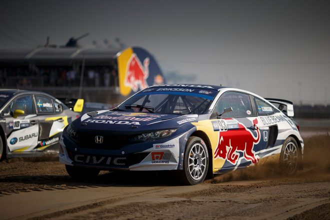 GRCに参戦したホンダ・シビックGRC