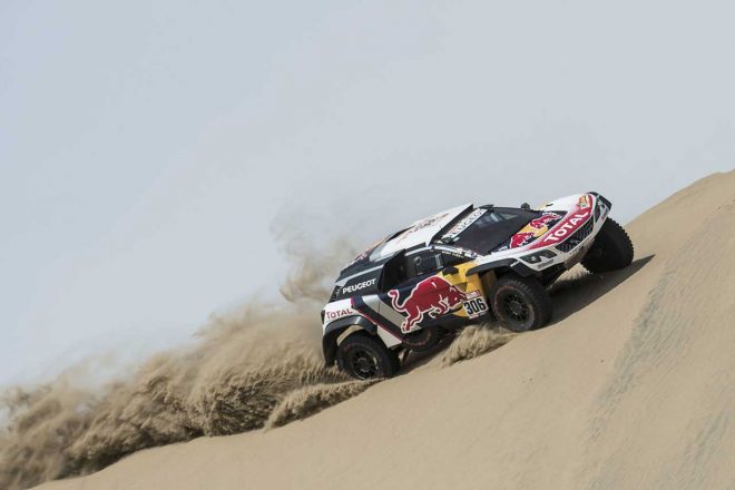 セバスチャン・ローブ（プジョー3008DKR Maxi）