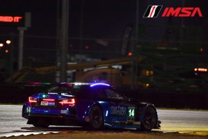 ナイトセッションで最速となった14号車レクサスRC F GT3