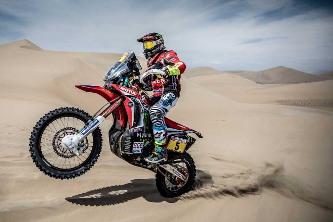 ホアン・バレダ（ホンダCRF450RALLY）