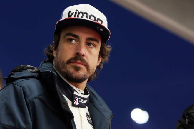 2018デイトナ24時間事前テストに参加したフェルナンド・アロンソ