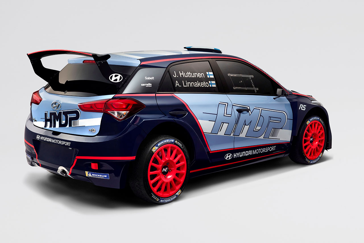 ヒュンダイが2018年のWRC2に投入を予定している新型ヒュンダイi20 R5