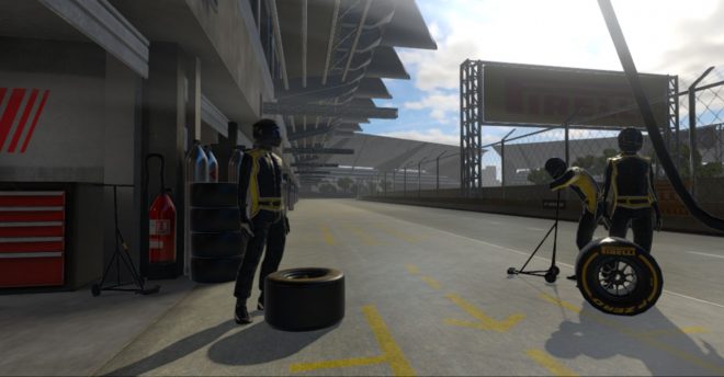 VR技術を使った体験ブースも