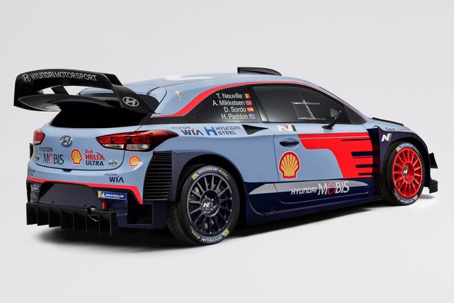 2018年仕様ヒュンダイi20クーペWRC