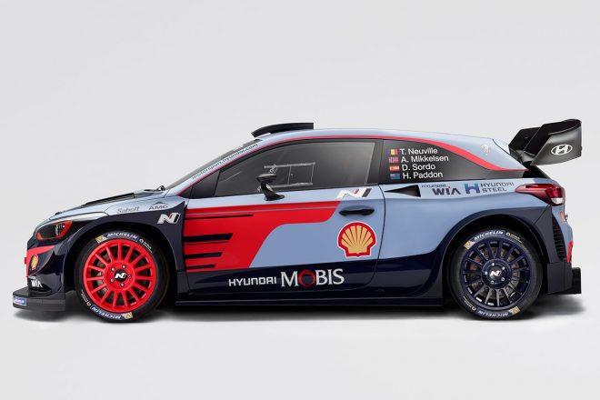 2018年仕様ヒュンダイi20クーペWRC
