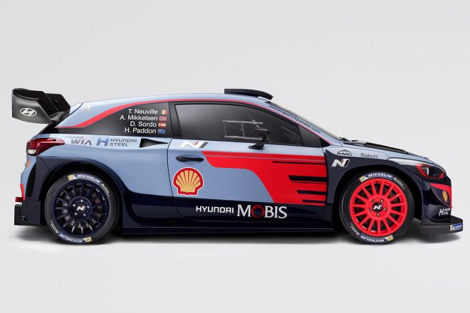 2018年仕様ヒュンダイi20クーペWRC