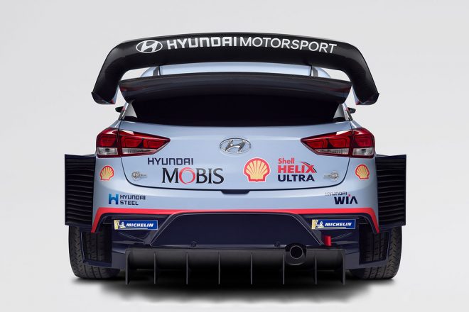 2018年仕様ヒュンダイi20クーペWRC