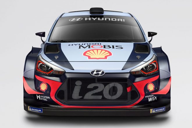 2018年仕様ヒュンダイi20クーペWRC