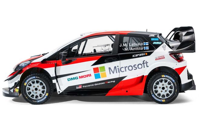 TOYOTA GAZOO Racing WRTが公開した2018年型トヨタ・ヤリスWRC