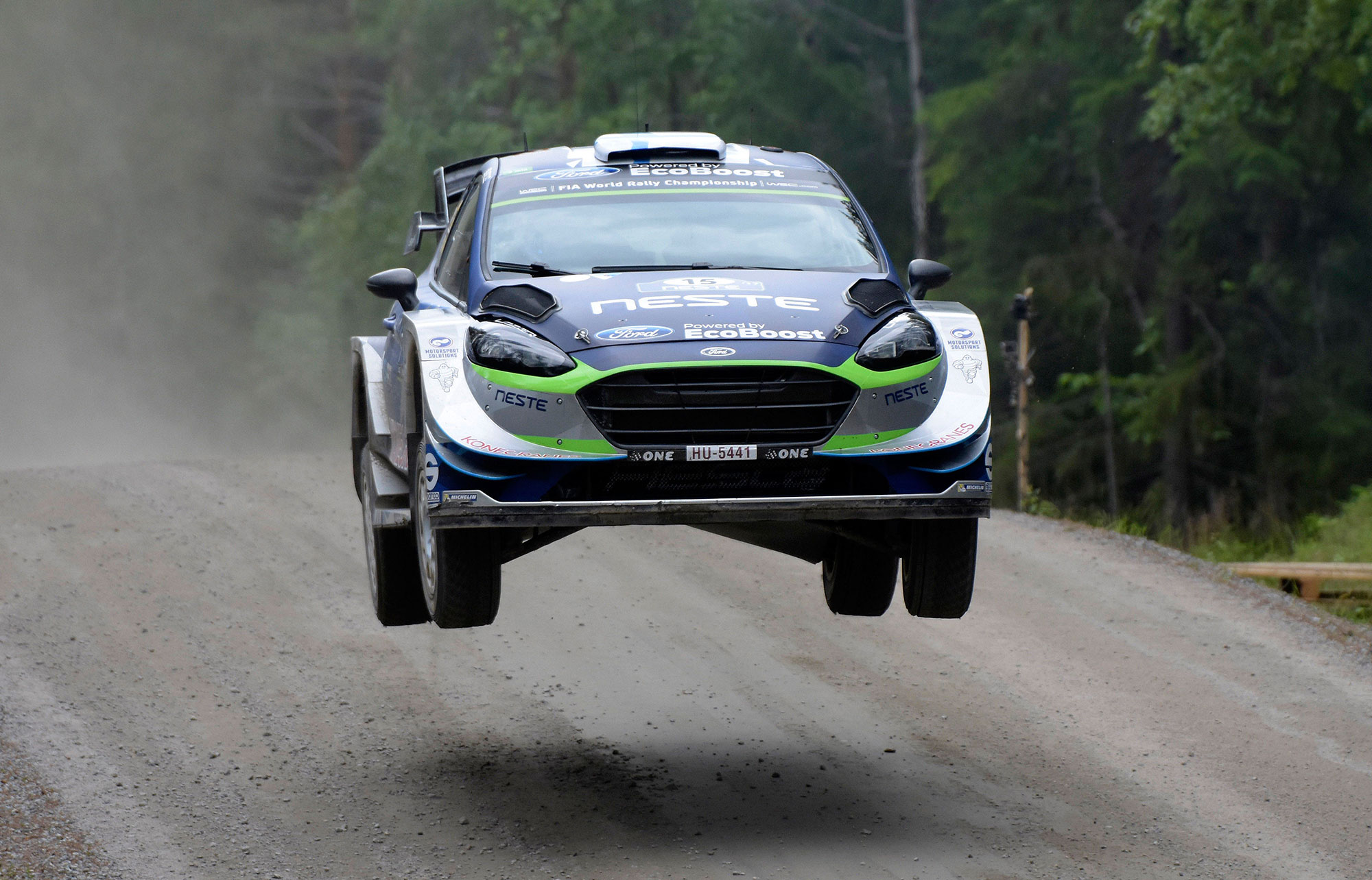 スニネンは2017年のラリー・フィンランドで表彰台目前の総合4位を獲得している