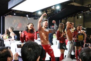 たくさんの人が“クルマッチョ”たちのパフォーマンスを楽しんだ