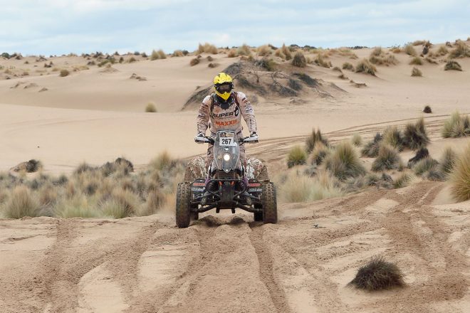 サインツと接触があったというステージ7を走るキーズ・コーレン