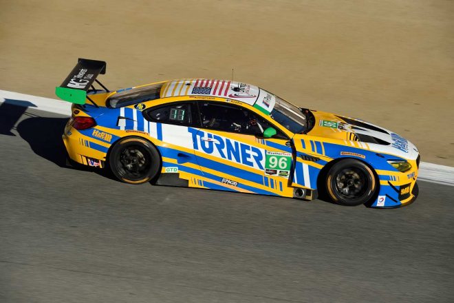 96号車BMW M6 GT3／IMSA WSCC第11戦ラグナセカ
