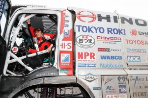 日野チーム・スガワラはトラック部門で総合6位。排気量10リットル未満のクラスでトップを獲得した