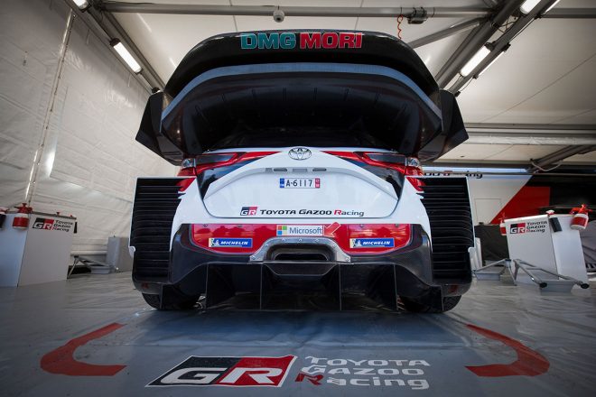 2018年仕様のトヨタ・ヤリスWRC