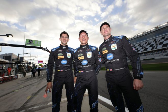 10号車キャデラックを駆るジョーダン・テイラー／ランガー・バン・デル・ザンデ／ライアン・ハンター-レイ