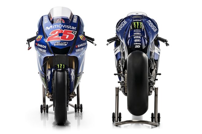 2018年型ヤマハYZR-M1 マーベリック・ビニャーレス機