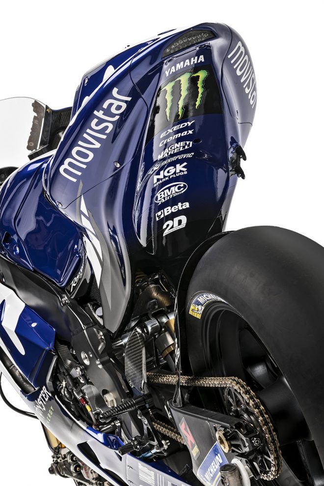 2018年型ヤマハYZR-M1 バレンティーノ・ロッシ機