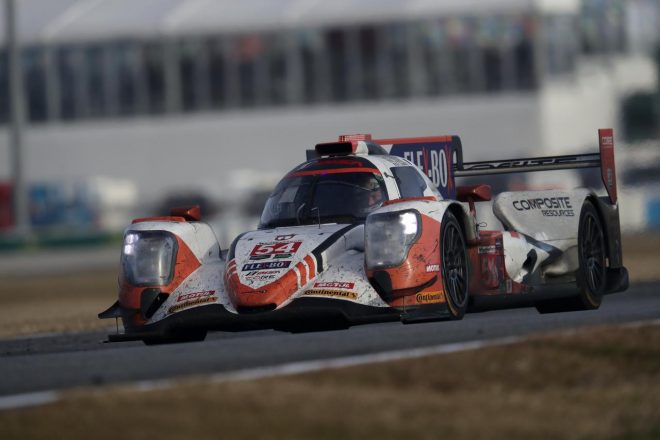 総合3位にはいったCOREオートスポーツの54号車オレカ07・ギブソン