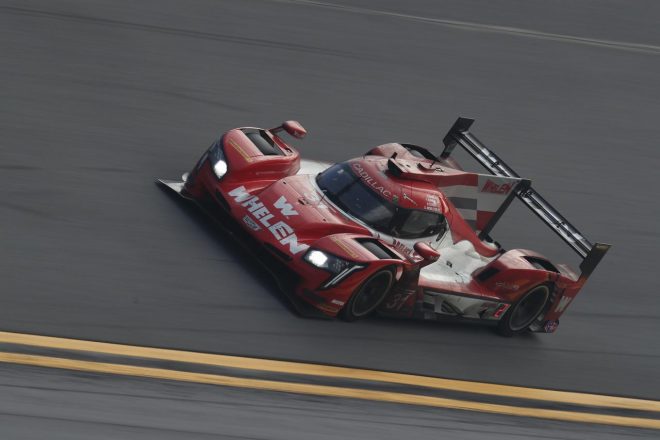 総合2位となった31号車キャデラックDPi-V.R。キャデラック勢として、アクション・エクスプレス・レーシングとして5号車キャデラックとともに1-2フィニッシュを達成した。