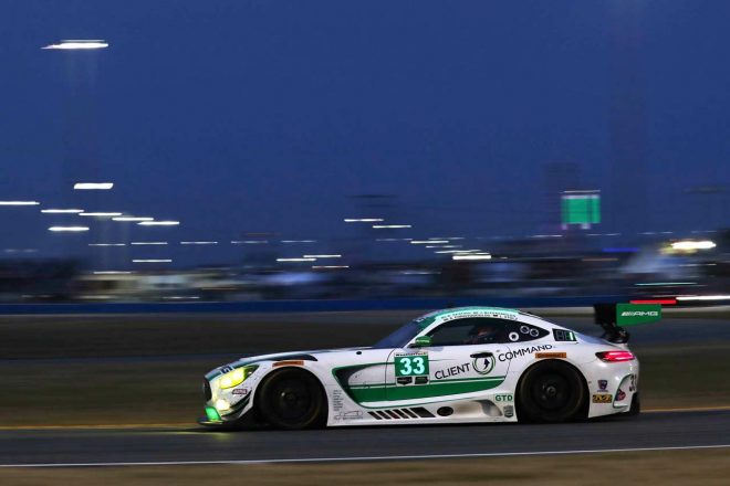 2017年からマシンをメルセデスにスイッチしたライリー・モータースポーツ。レース最終盤までトップを争ったが燃料が足りずクラス4位に。