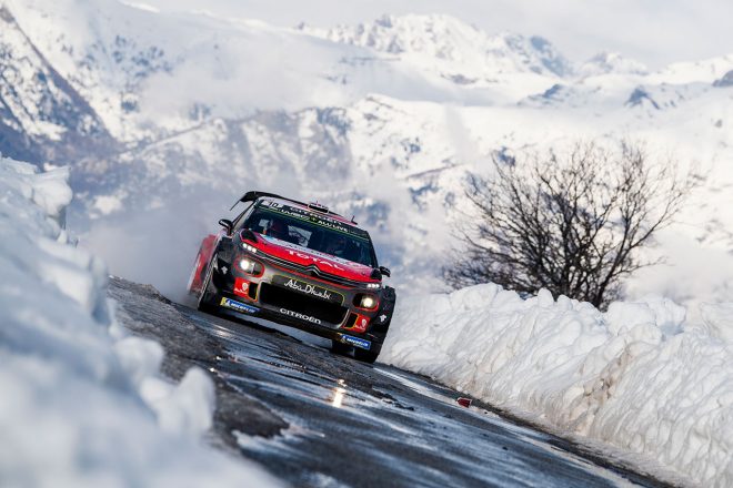 2018年のラリー・モンテカルロは、コンディションが刻々と変化する難イベントとなった